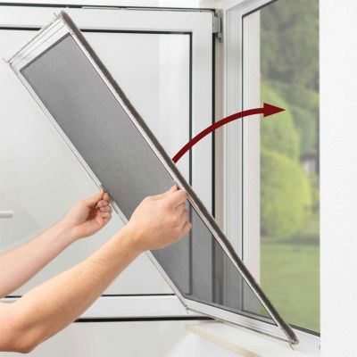 Insetto Fliegengitter | Spannrahmen für Kunststofffenster | Innenmontage